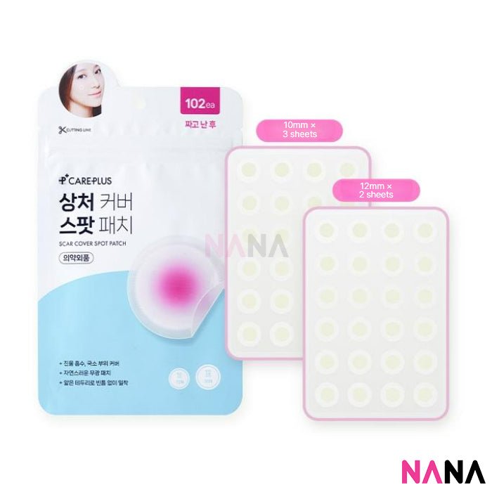 CAREPLUS Olive Young Care Plus Scar Cover Spot Patch 102 Counts - NANA MALL