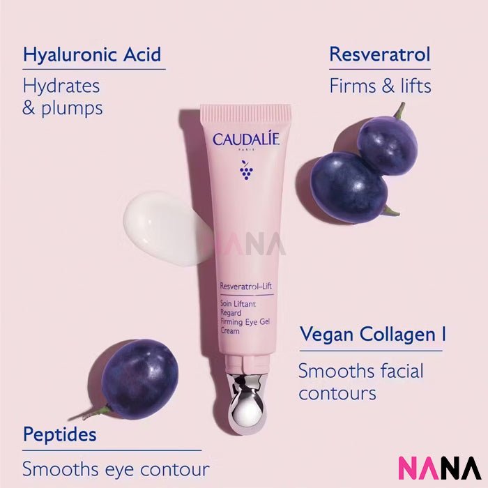 Caudalie Resveratrol Lift Firming Eye Gel Cream 15ml - NANA MALL