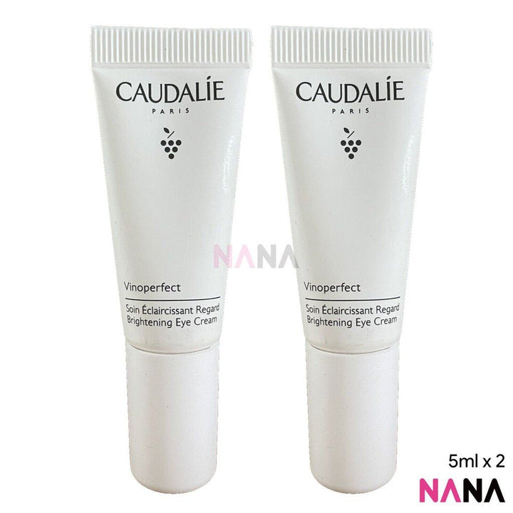 CAUDALIE Vinoperfect Soin Eclaircissant Regard Brightening Eye Cream 5ml x2 - NANA MALL