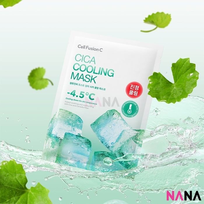 Cell Fusion C Cica Cooling Mask 27g x5ea - NANA MALL
