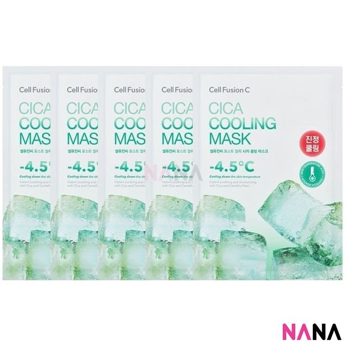 Cell Fusion C Cica Cooling Mask 27g x5ea - NANA MALL