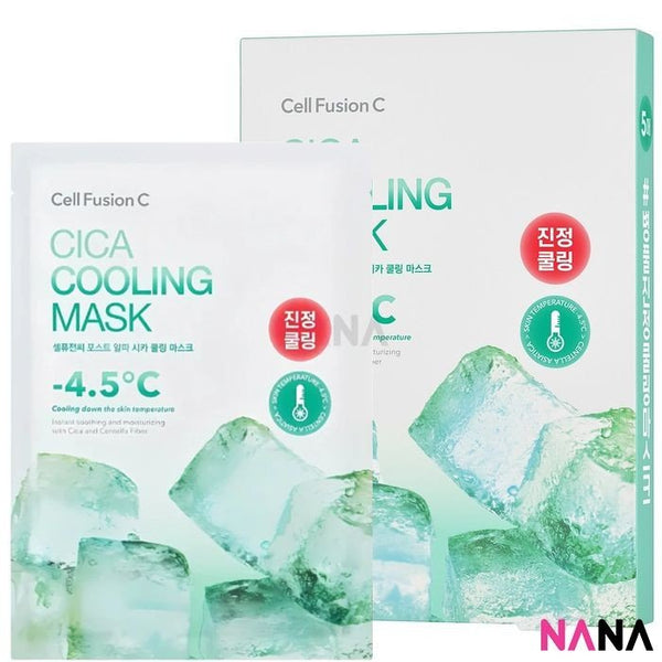 Cell Fusion C Cica Cooling Mask 27g x5ea - NANA MALL
