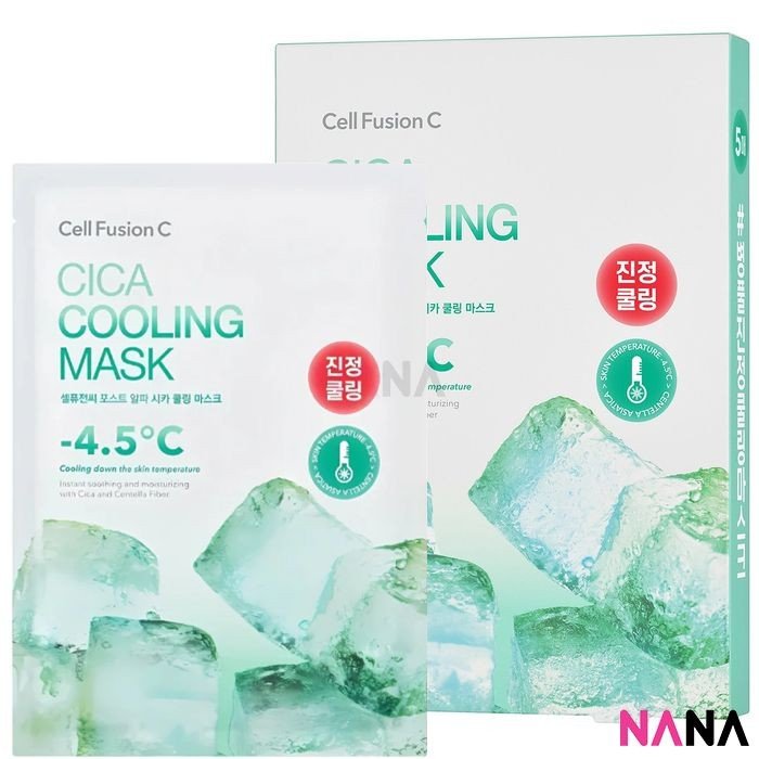 Cell Fusion C Cica Cooling Mask 27g x5ea - NANA MALL