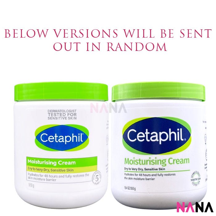 Cetaphil Moisturizing Cream for Dry/Sensitive Skin 550g - NANA MALL