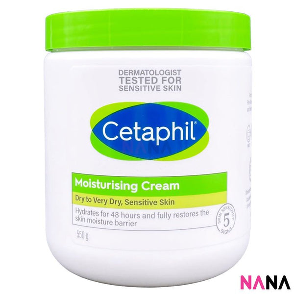 Cetaphil Moisturizing Cream for Dry/Sensitive Skin 550g - NANA MALL