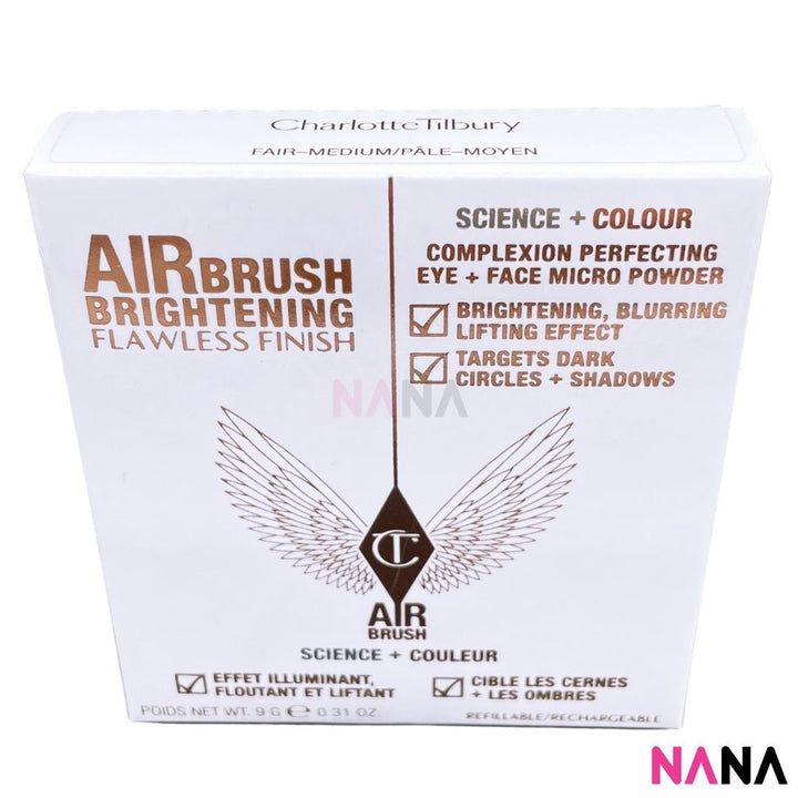 Charlotte Tilbury Airbrush Brightening Flawless Finish Powder 9g 01 FAIR - MEDIUM - NANA MALL