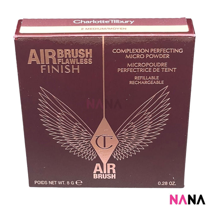 Charlotte Tilbury Airbrush Flawless Finish Loose Powder 2 MEDIUM 8g - NANA MALL