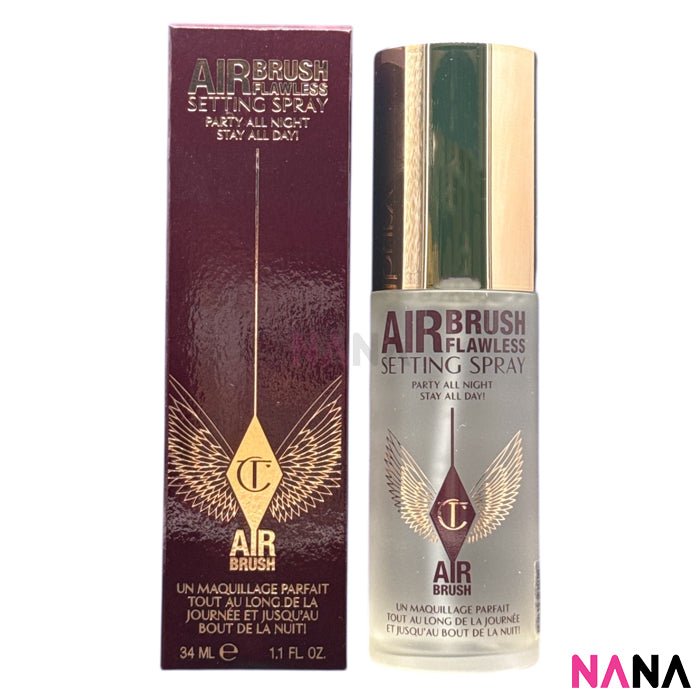 Charlotte Tilbury Airbrush Flawless Setting Spr - ay [100ml x1 / x2, 200ml x1, 34ml x2] - NANA MALL
