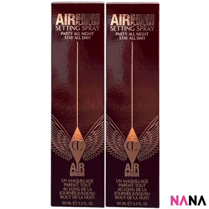 Charlotte Tilbury Airbrush Flawless Setting Spr - ay [100ml x1 / x2, 200ml x1, 34ml x2] - NANA MALL