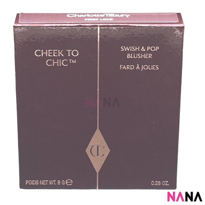 Charlotte Tilbury Cheek To Chic Two - tone Powder Blush 8g [FIRST LOVE, LOVE GLOW, ECSTASY, LOVE IS THE DRUG, PILLOW TALK] - NANA MALL