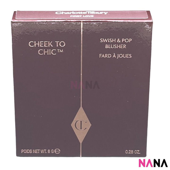 Charlotte Tilbury Cheek To Chic Two - tone Powder Blush FIRST LOVE 8g - NANA MALL