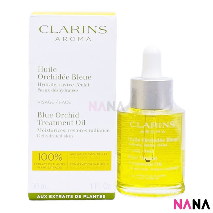 Clarins Blue Orchid Face Treatment Oil For Dehydrated Skin 30ml - NANA MALL