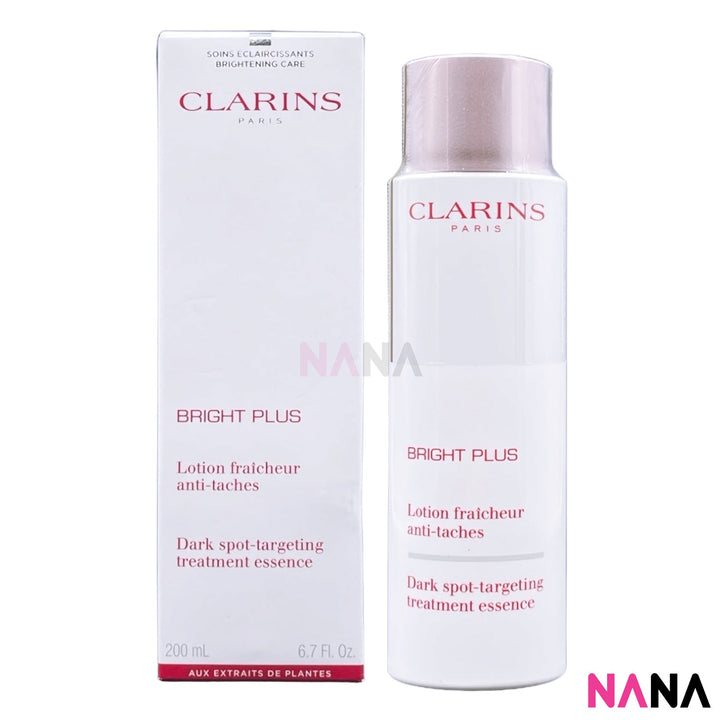 Clarins Bright Plus Treatment Essence 200ml + Bright Plus Dark Spot - Targeting Moisturizing Emulsion 75ml - NANA MALL