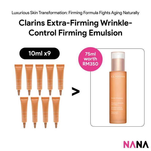 CLARINS Extra - Firming Emulsion Sample Pack (10ml x 9/6/3) - NANA MALL