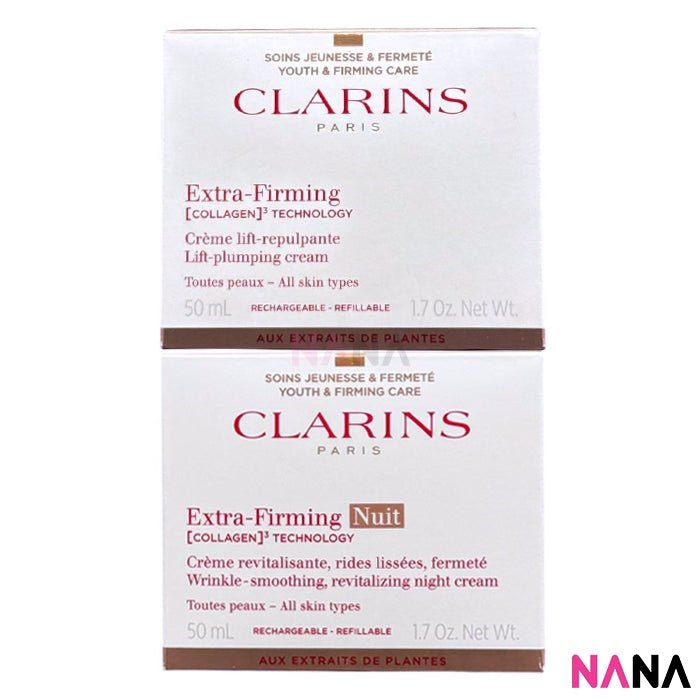 CLARINS Extra Firming Partner (Day & Night Cream) 50ml + 50ml - NANA MALL