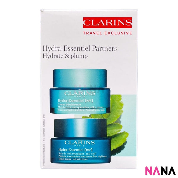 Clarins Hydra - Essentiel Partners (Silky Cream 50ml + Night Cream 50ml) - NANA MALL