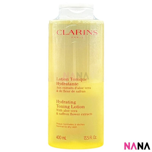 Clarins Hydrating Toning Lotion With Aloe Vera (Normal to Dryskin) 400ml - NANA MALL