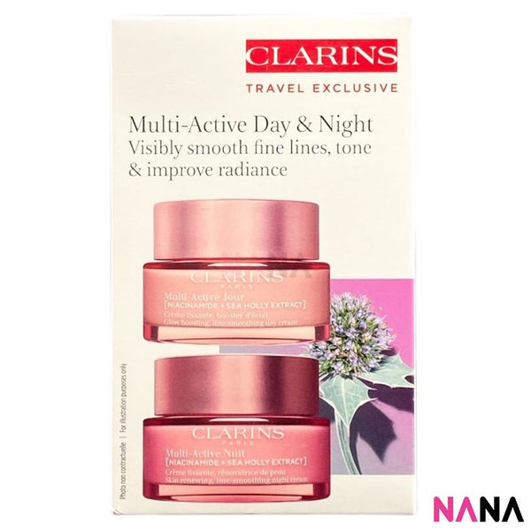 CLARINS Multi - Active Day and Night Cream Set 50ml + 50ml - NANA MALL