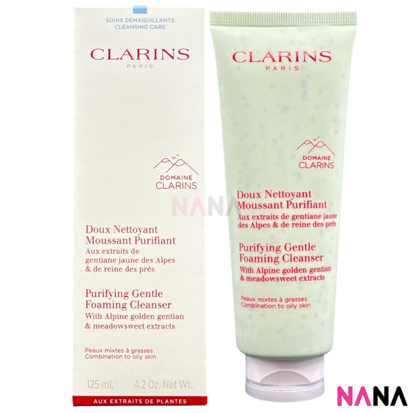 Clarins Purifying Gentle Foaming Cleanser (Combination To Oily Skin) 125ml - NANA MALL