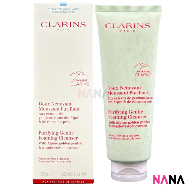 Clarins Purifying Gentle Foaming Cleanser (Combination To Oily Skin) 125ml - NANA MALL