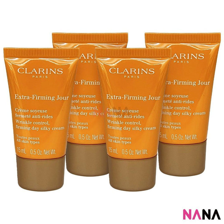 Clarins Wrinkle Reduction Extra - Firming Day Cream - All Skin Types Sample Pack (15ml x 4/2) - NANA MALL