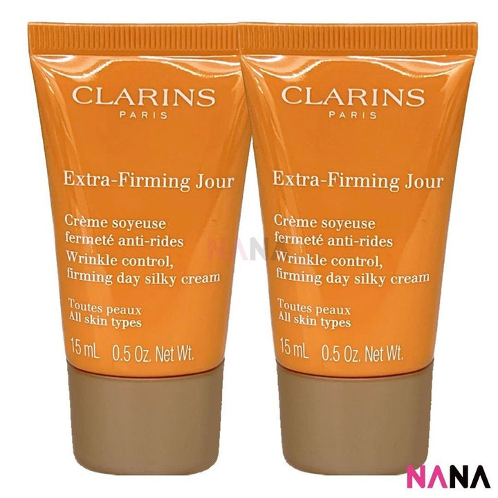 Clarins Wrinkle Reduction Extra - Firming Day Cream - All Skin Types Sample Pack (15ml x 4/2) - NANA MALL