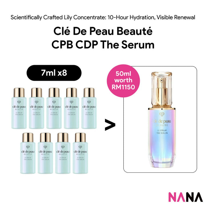 Clé de Peau Beauté CPB CDP Skin Renewal The Serum Sample Pack (7ml x 8/4) - NANA MALL