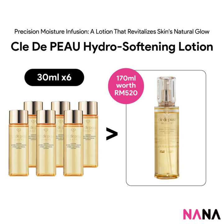 Cle De PEAU Hydro - softening Lotion Sample Pack (30ml x 6/3) - NANA MALL