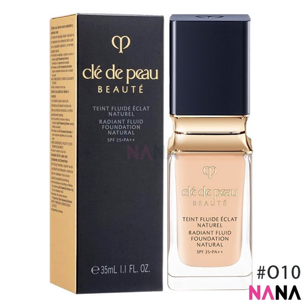 Cle De Peau Radiant Fluid Foundation Natural SPF25/PA+++ O10 35ml - NANA MALL