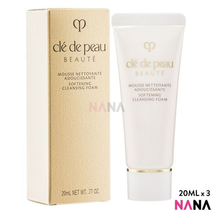 Cle De PEAU Softening Cleansing Foam Sample Pack (20ml x 6/3) - NANA MALL