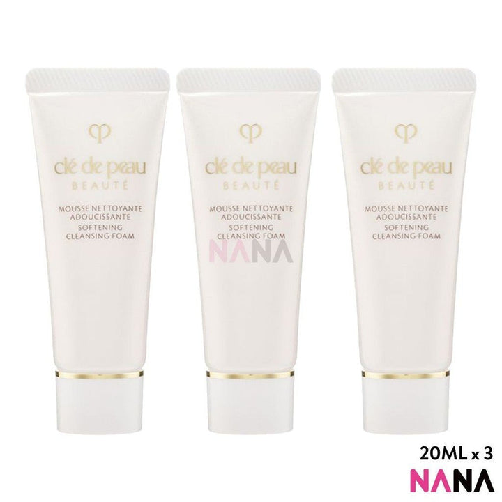 Cle De PEAU Softening Cleansing Foam Sample Pack (20ml x 6/3) - NANA MALL
