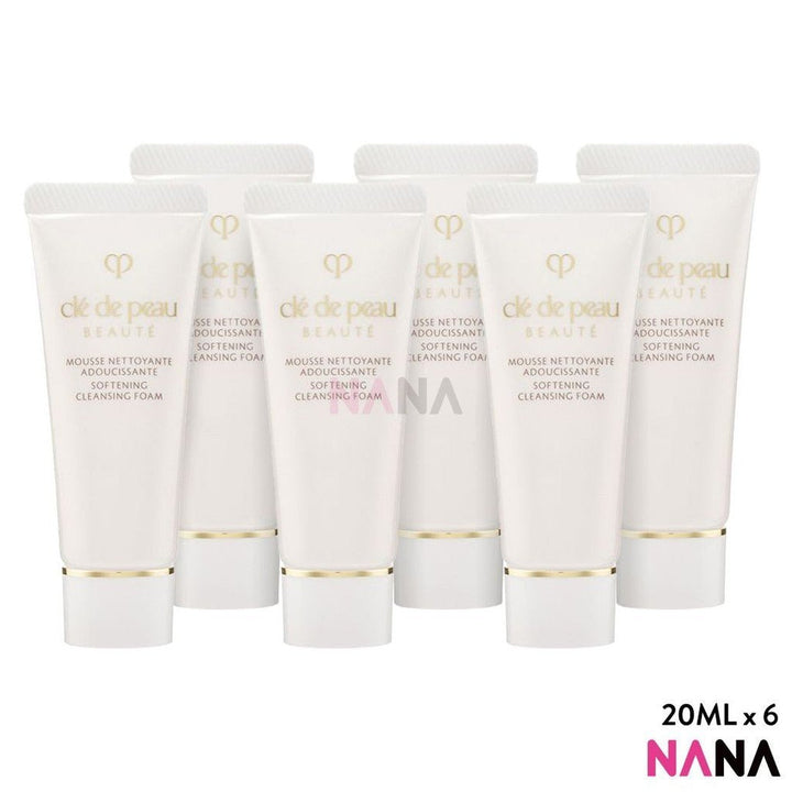 Cle De PEAU Softening Cleansing Foam Sample Pack (20ml x 6/3) - NANA MALL