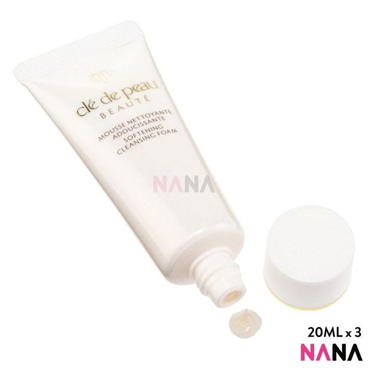 Cle De PEAU Softening Cleansing Foam Sample Pack (20ml x 6/3) - NANA MALL