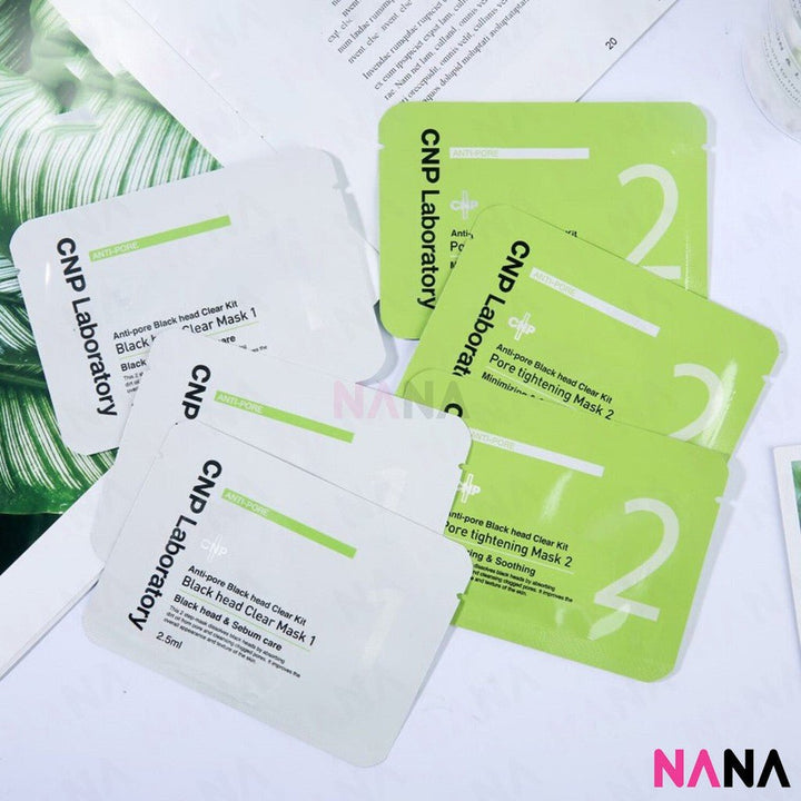CNP Laboratory Anti - pore Black Head Clear Kit (10 Set) - NANA MALL