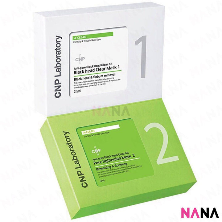 CNP Laboratory Anti - pore Black Head Clear Kit (10 Set) - NANA MALL