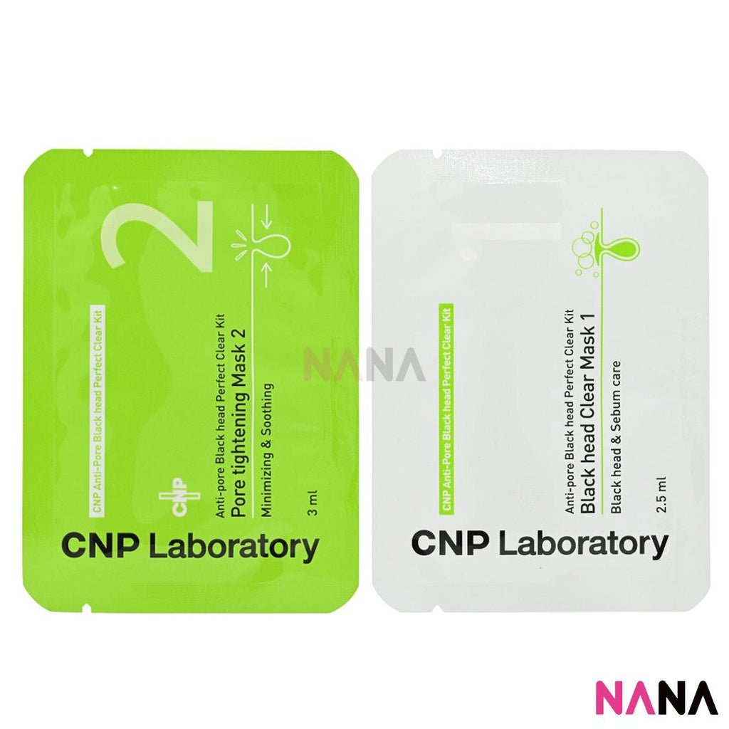CNP Laboratory Anti-pore Black Head Clear Kit 4Set | NANA MALL