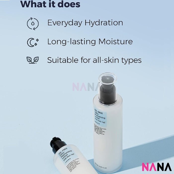 Cosrx Oil - Free Ultra - Moisturizing Lotion with Birch Sap 100ml - NANA MALL