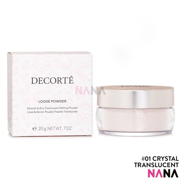 DECORTÉ Loose Powder 01 Crystal Translucent 20g - NANA MALL
