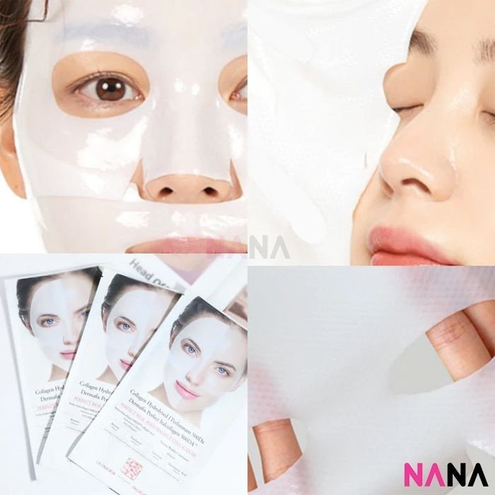 DERMAFiX Perfect Real Performance Collagen100 Mask 8Sheets - NANA MALL