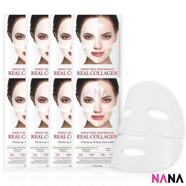 DERMAFiX Perfect Real Performance Collagen100 Mask 8Sheets - NANA MALL