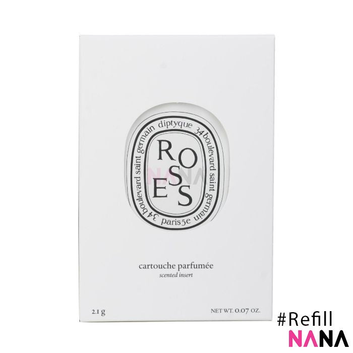 Diptyque Roses Car diffuser and insert Refill 1pcs - NANA MALL