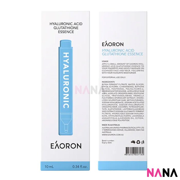 hyaluronic acid glutathione essence EAORON Hyaluronic Acid Glutathione Essence 10ml x2 – NANA MALL