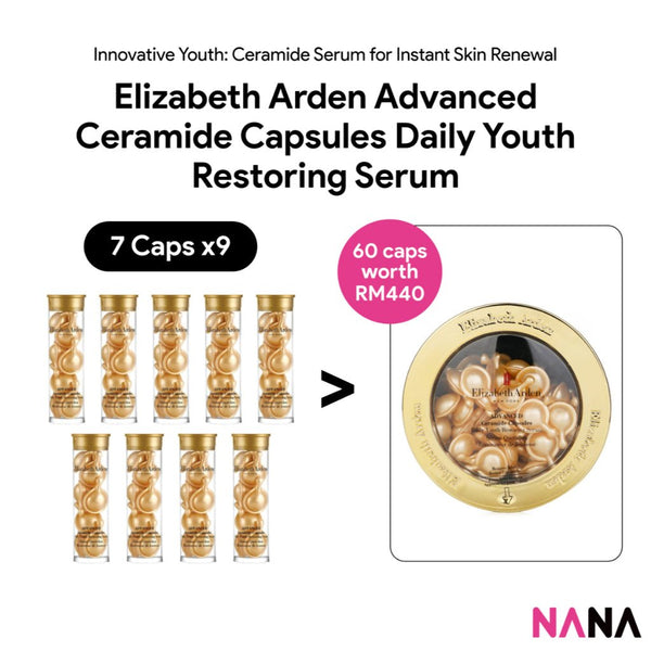 Elizabeth Arden Advanced Ceramide Capsules Daily Youth Restoring Serum Sample Pack (7 Capsules x 9/6/3) - NANA MALL