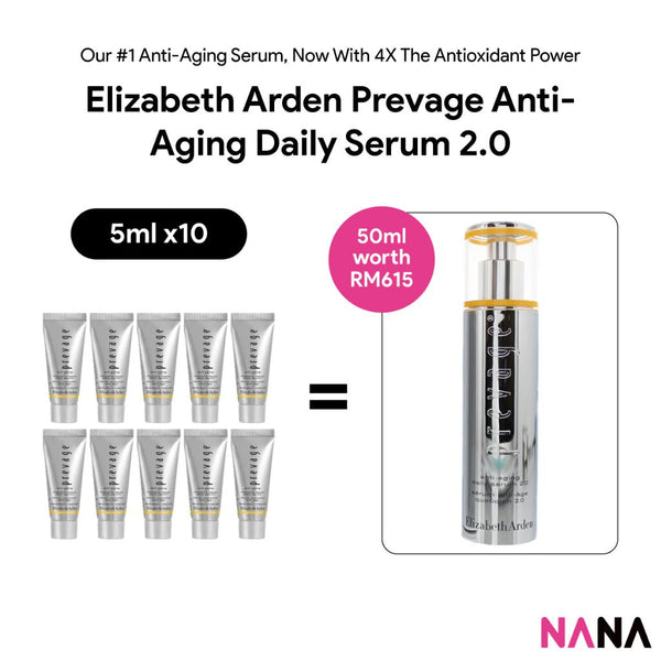 Elizabeth Arden Prevage Anti - Aging Daily Serum 2.0 Sample Pack (5ml x 10/5) - NANA MALL
