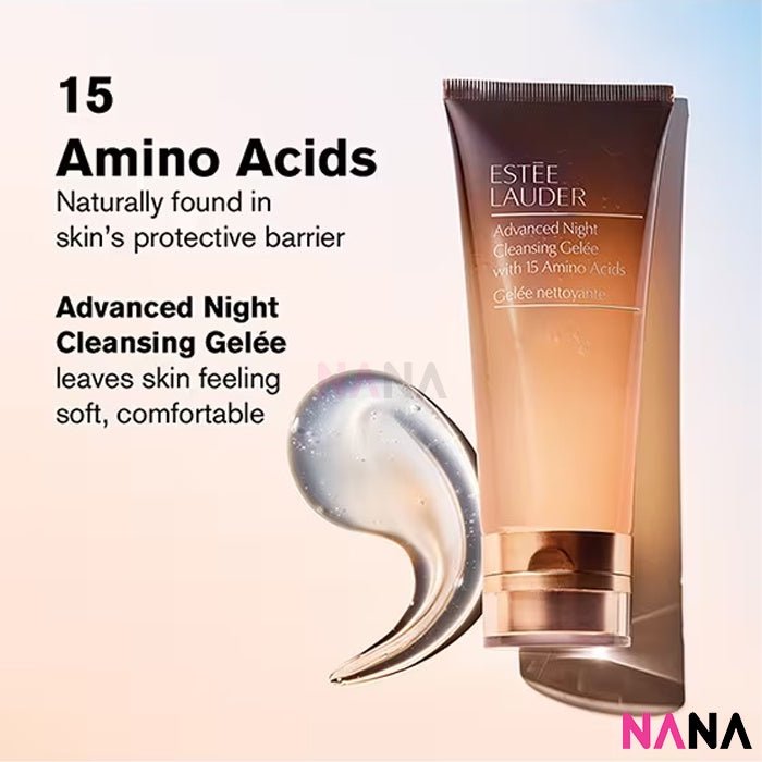 ESTEE LAUDER Advanced Night Cleansing Gelée Cleanser with 15 Amino Acids Sample Pack (30ml x 4/2) - NANA MALL