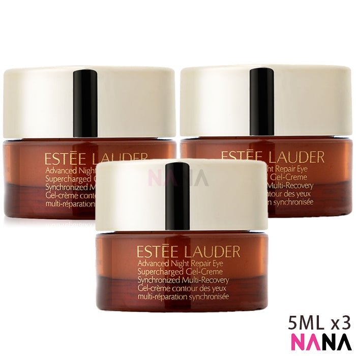 ESTEE LAUDER Advanced Night Repair Eye Supercharged Gel - Crème Brightens Dark Circles Synchronized Multi - Recovery Eye Cream Sample Pack (5ml x 3/2/1) - NANA MALL