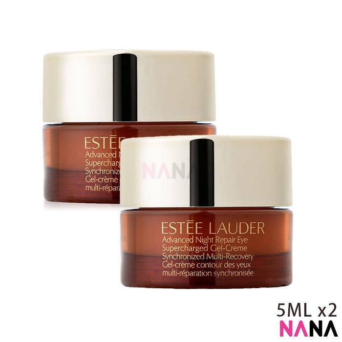 ESTEE LAUDER Advanced Night Repair Eye Supercharged Gel - Crème Brightens Dark Circles Synchronized Multi - Recovery Eye Cream Sample Pack (5ml x 3/2/1) - NANA MALL
