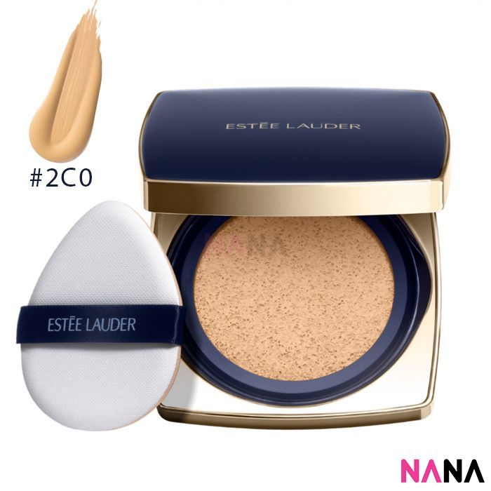 Estée Lauder Double Wear Soft Glow Matte Cushion Makeup SPF 45/PA+++ & Refill 12g + 12g [1C0, 2C0] - NANA MALL