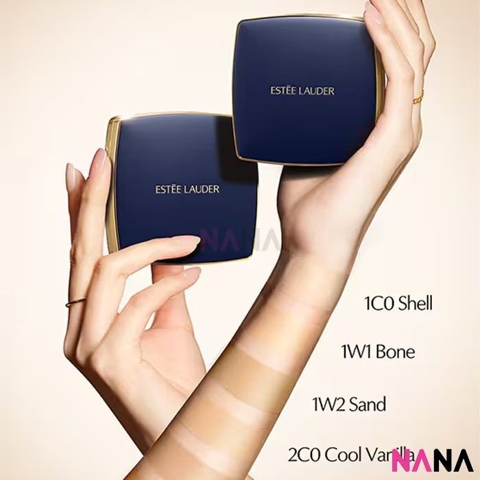 Estée Lauder Double Wear Soft Glow Matte Cushion Makeup SPF 45/PA+++ & Refill 1C0 12g + 12g - NANA MALL