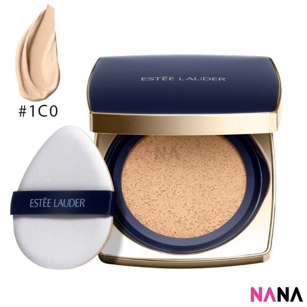Estée Lauder Double Wear Soft Glow Matte Cushion Makeup SPF 45/PA+++ & Refill 1C0 12g + 12g - NANA MALL